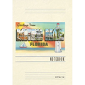 Vintage Lined Notebook Greetings from Daytona Beach, Florida