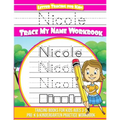 Nicole Letter Tracing for Kids Trace my Name Workbook: Tracing Books for Kids ages 3 - 5 Pre-K & Kindergarten Practice Workbook