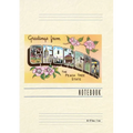 Vintage Lined Notebook Greetings from Georgia
