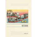 Vintage Lined Notebook Greetings from Lake Sunapee