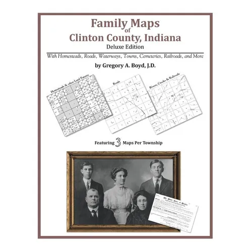Family Maps of Clinton County, Indiana
