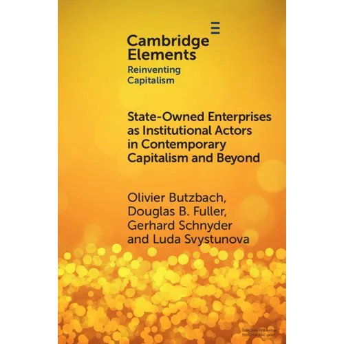 State-Owned Enterprises as Institutional Actors in Contemporary Capitalism and Beyond