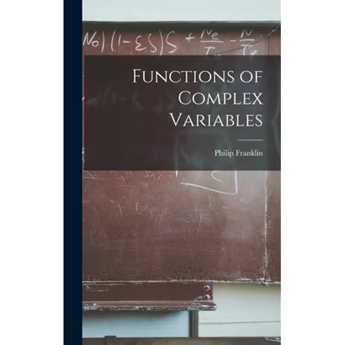 Functions of Complex Variables
