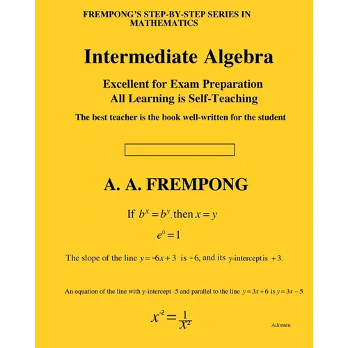 Intermediate Algebra