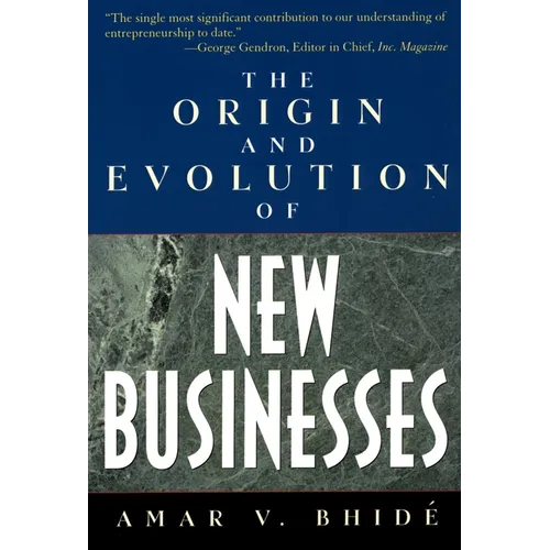 The Origin and Evolution of New Businesses