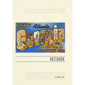 Vintage Lined Notebook Greetings from Atlanta