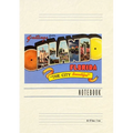 Vintage Lined Notebook Greetings from Orlando, Florida