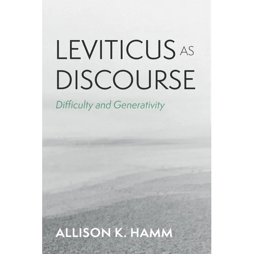 Leviticus as Discourse