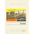 Vintage Lined Notebook Greetings from Miami, Florida