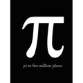 Pi to Five Million Places