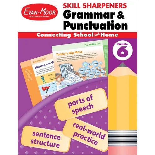 Skill Sharpeners: Grammar and Punctuation, Grade 6