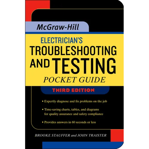 Electrician's Troubleshooting and Testing Pocket Guide, Third Edition