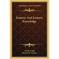 Exoteric And Esoteric Knowledge