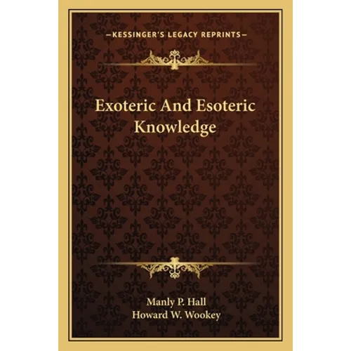 Exoteric And Esoteric Knowledge