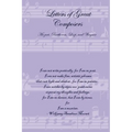 Letters of Great Composers: Mozart, Beethoven, Liszt, and Wagner