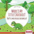 Where Is My Little Crocodile? - Dov'è il mio piccolo coccodrillo?: Bilingual English Italian Children's Book Ages 3-5 With Coloring Pics