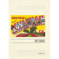 Vintage Lined Notebook Greetings from Savannah
