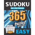 Sudoku One a Day Calendar: for Adults Easy 365 Puzzles with Answers