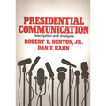 Presidential Communication: Description and Analysis