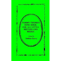 Tommy Thumb's Song-Book: For. All Little Misters And Misses