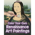 Color Your Own Renaissance Art Paintings