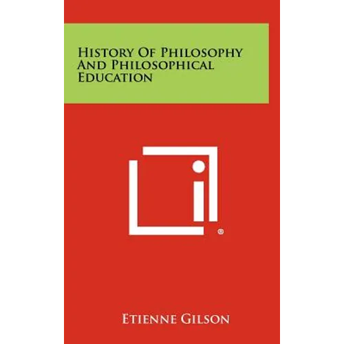 History Of Philosophy And Philosophical Education