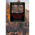 The Cambridge Companion to Eighteenth-Century Poetry