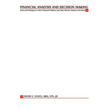 Financial Analysis and Decision Making