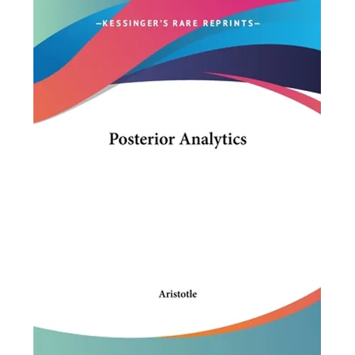 Posterior Analytics