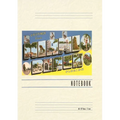 Vintage Lined Notebook Greetings from Miami Beach, Florida