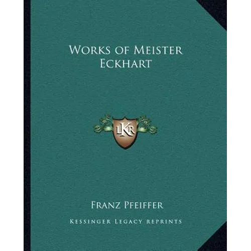 Works of Meister Eckhart