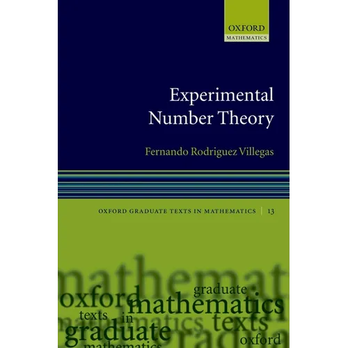 Experimental Number Theory
