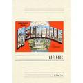 Vintage Lined Notebook Greetings from Nashville, Tennessee