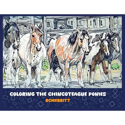 Coloring the Chincoteague Ponies
