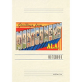 Vintage Lined Notebook Greetings from Montgomery