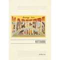 Vintage Lined Notebook Greetings from Hartford