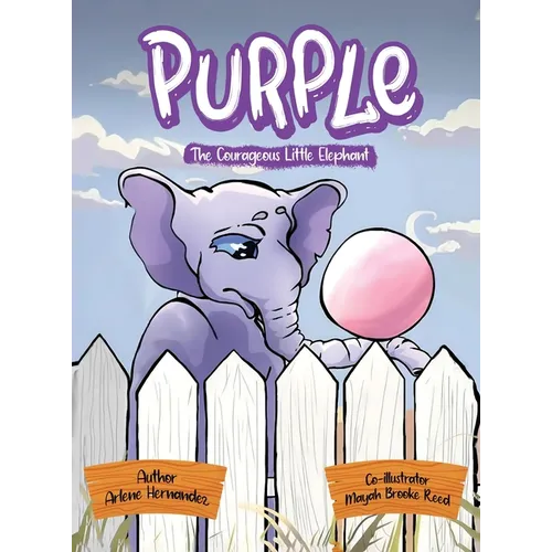 Purple The Courageous Little Elephant
